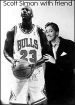 Scott Simon w/ friend
